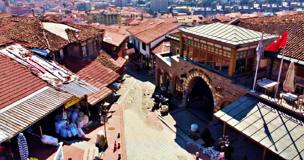Ankara Kalesi Tarihi Sokakları